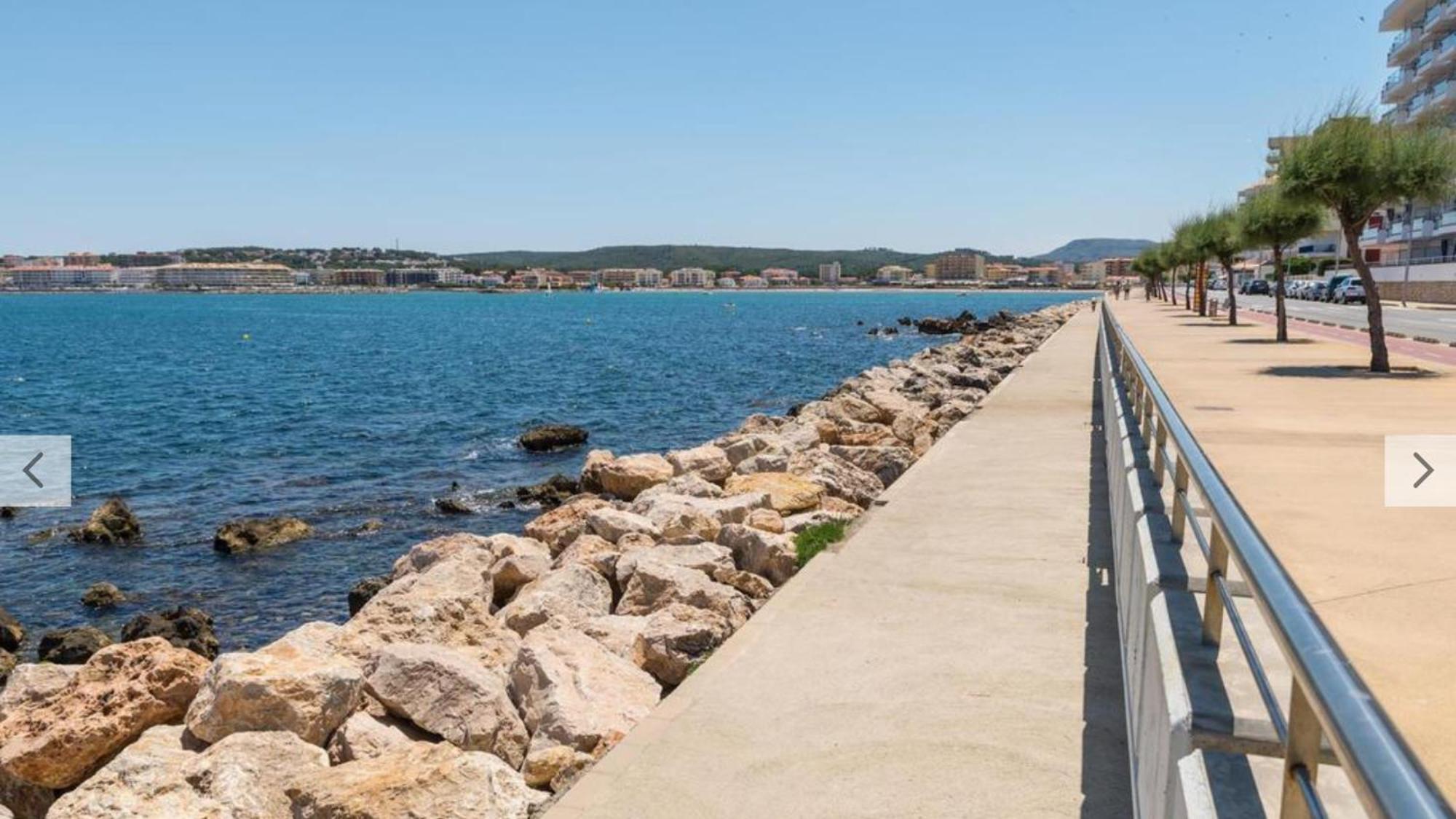 Апартаменты Orsa-Atico Con Vista Al Mar Y Piscina Ля Эскала Экстерьер фото