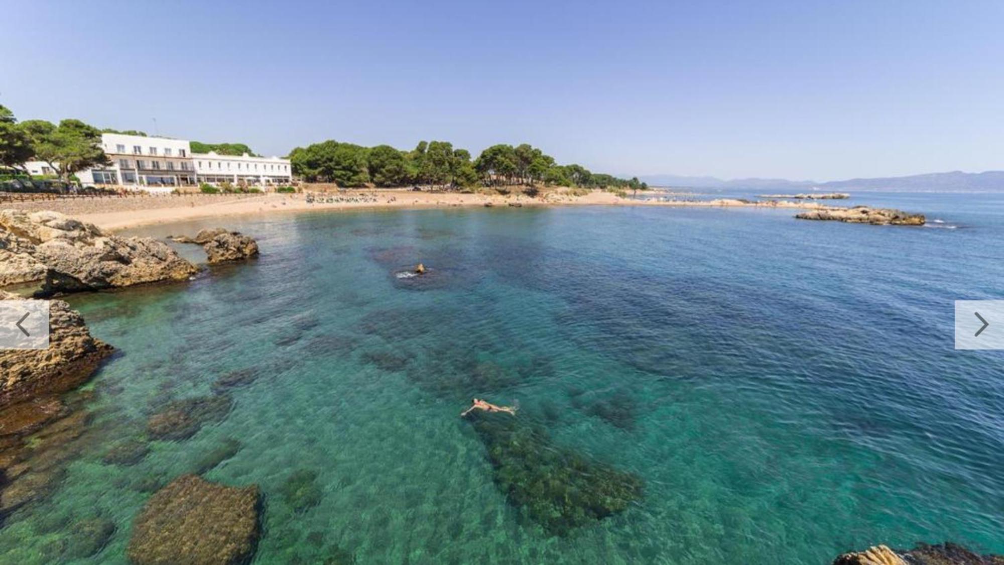 Апартаменты Orsa-Atico Con Vista Al Mar Y Piscina Ля Эскала Экстерьер фото