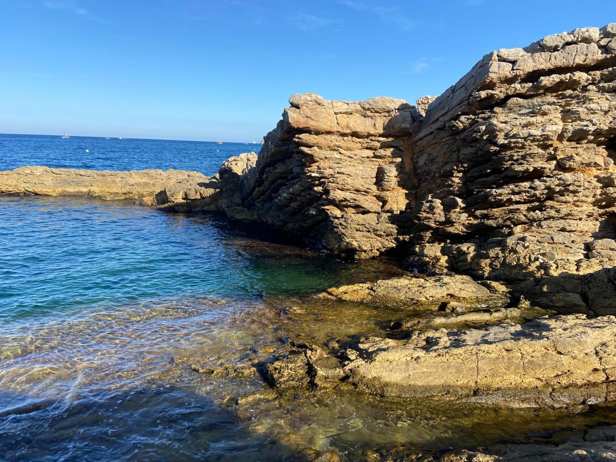 Апартаменты Orsa-Atico Con Vista Al Mar Y Piscina Ля Эскала Экстерьер фото